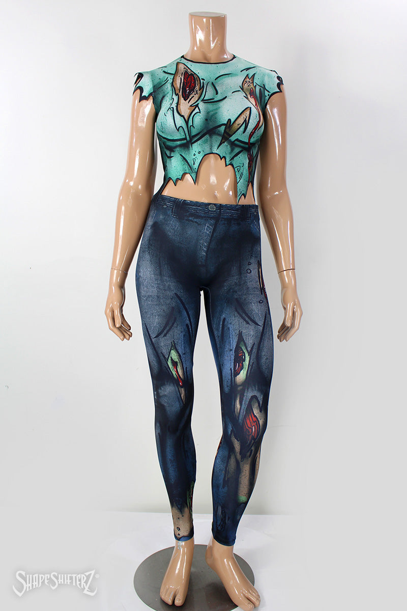 Women's Zombie Costume Tank Top