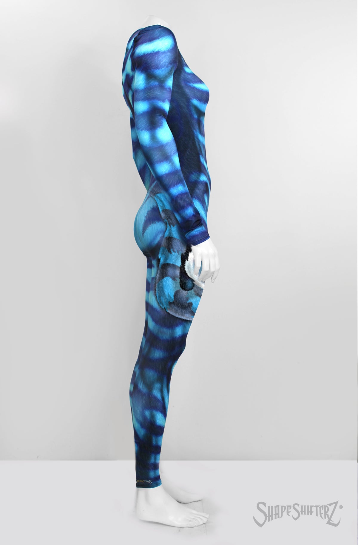 Grinning Cat costume acroyoga catsuit onesie bodysuit spandex