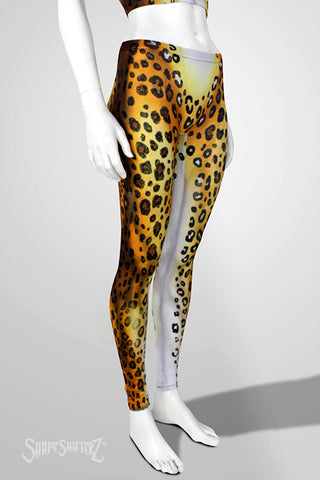 Zouyeeph Women's Fashion 3D Tiger Animal Print Workout Leggings