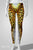 leopard print leggings back tail printed on Dye-sublimated faux animal